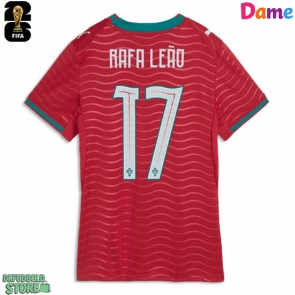 Portugal Rafael Leao #17 Replika Hjemmebanetrøje Dame VM 2026 Kortærmet